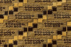 Покрывало гобеленовое двухцветное диз. № JB-154 т.коричневый