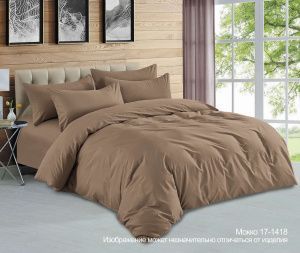 КПБ Сатин гл/кр "Luxor" диз. № 17-1418 Мокко (N)