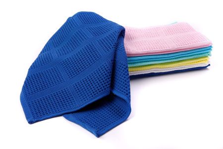 Полотенце вафельное, г/к, 260 гр/м2, 65х135, арт. CW 65-135, цвет: 706-ярко-синий