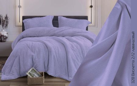 КПБ Бязь "Бояртекс" диз. № 328 Виолетта, 2/12 Вид, лавандовый (N)