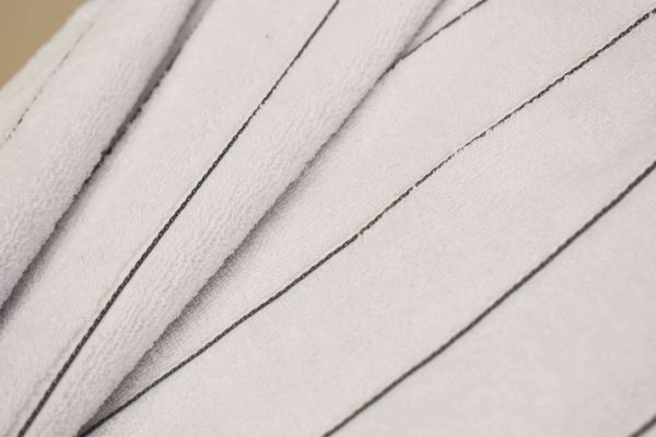 Полотенце махровое Luxor диз. Страйп 70х130 белый 2